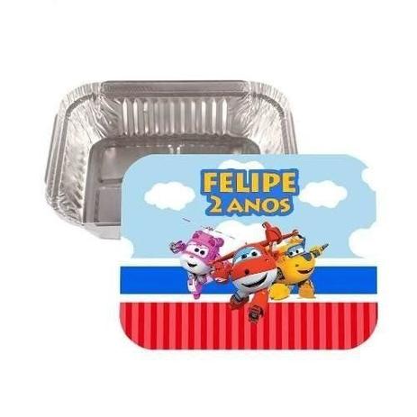 Kit 20 Lembrancinha Marmitinha Personalizada Super Wing - Aluá festas Menor preço em Kit 20 Lembrancinha Marmitinha Personalizada Super Wing - Aluá festas