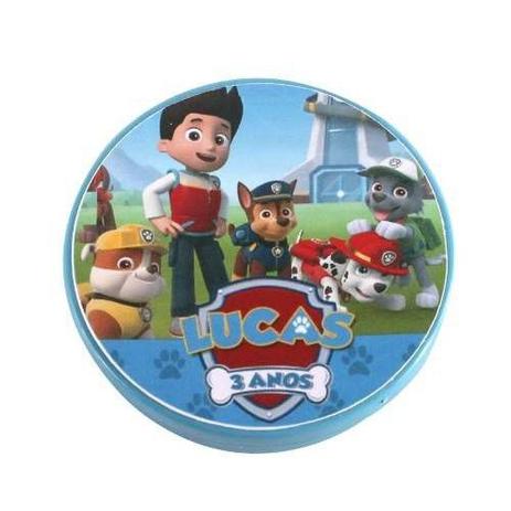 Kit 20 Lembrancinha Potinho Plastico Patrulha Canina - Aluá festas é boa?