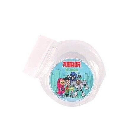 Kit 20 Mini Baleiro Personalizado + 20 Baldes Jovens Titãs - Aluá festas é boa?