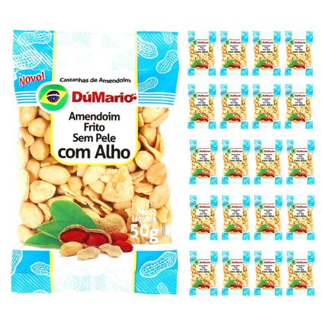 Kit 20 Pacotes Amendoim com Alho Frito sem Casca Salgado 50 gramas - Amendoim dumario Menor preço em Kit 20 Pacotes Amendoim com Alho Frito sem Casca Salgado 50 gramas - Amendoim dumario