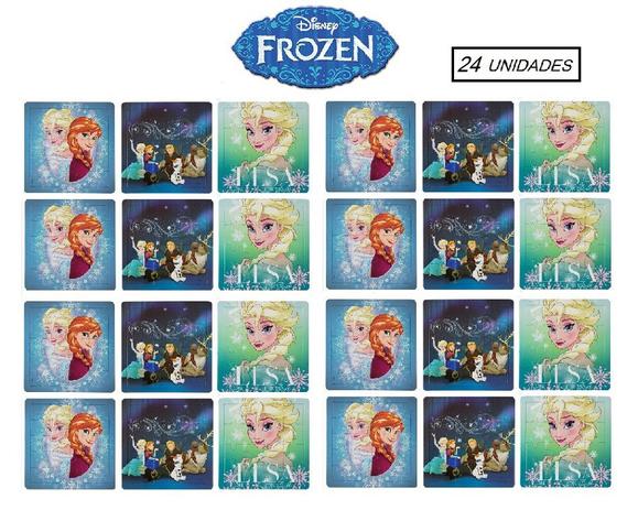 Kit 24 quebra-cabeças progressivo 3 fases - frozen - Etitoys Menor preço em Kit 24 quebra-cabeças progressivo 3 fases - frozen - Etitoys