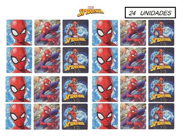 Kit 24 quebra-cabeças progressivo 3 fases - spider-man - Etitoys Menor preço em Kit 24 quebra-cabeças progressivo 3 fases - spider-man - Etitoys