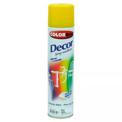 Kit 24 Tinta Spray Brilhante Uso Geral Amarelo Colorgin Menor preço em Kit 24 Tinta Spray Brilhante Uso Geral Amarelo Colorgin