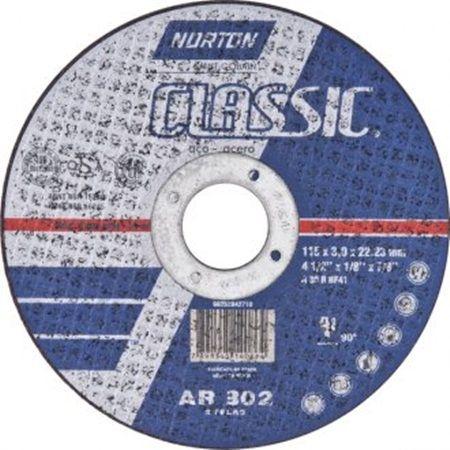 Kit 25 Discos de corte 115 x 3,0 x 22,23 mm NORTON Menor preço em Kit 25 Discos de corte 115 x 3,0 x 22,23 mm NORTON