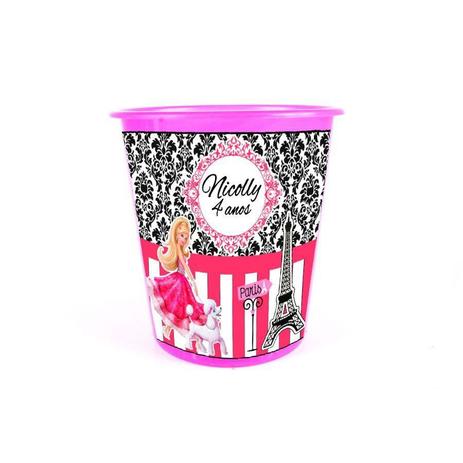 Kit 25 Lembrancinha Balde De Pipoca Barbie - Aluá festas Menor preço em Kit 25 Lembrancinha Balde De Pipoca Barbie - Aluá festas