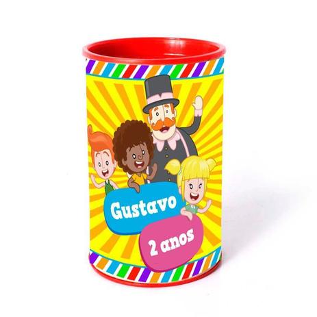Kit 25 Lembrancinha Cofrinho Personalizado Mundo Bita - Aluá festas Menor preço em Kit 25 Lembrancinha Cofrinho Personalizado Mundo Bita - Aluá festas