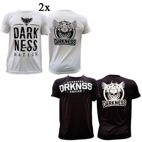 Kit 2x Camiseta Darkeness Branca + Camiseta Darkeness Empire - Integral medica Menor preço em Kit 2x Camiseta Darkeness Branca + Camiseta Darkeness Empire - Integral medica