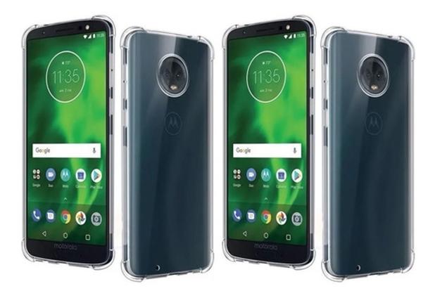 Kit 2x Capa Capinha Anti Impacto Motorola Moto G6 Plus - RENOVA FONE Menor preço em Kit 2x Capa Capinha Anti Impacto Motorola Moto G6 Plus - RENOVA FONE