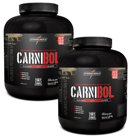 Kit 2x Carnibol Beef Protein Isolate 1,8kg Integralmédica - Integral medica Menor preço em Kit 2x Carnibol Beef Protein Isolate 1,8kg Integralmédica - Integral medica