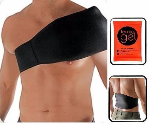 Kit 2x Cinta Para Bolsa De Gel Abdomem E Costas Preto - Artipé Menor preço em Kit 2x Cinta Para Bolsa De Gel Abdomem E Costas Preto - Artipé
