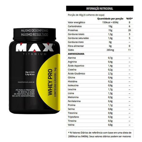 Kit 2x Whey Pro 1kg bcaa 2000 Creatina Coqueteleira Fone Porta Capsulas - Max titanium Menor preço em Kit 2x Whey Pro 1kg bcaa 2000 Creatina Coqueteleira Fone Porta Capsulas - Max titanium