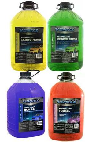 Kit 3 Aromatizantes Cheirinho Para Carros 5 Litros - Vonixx Menor preço em Kit 3 Aromatizantes Cheirinho Para Carros 5 Litros - Vonixx