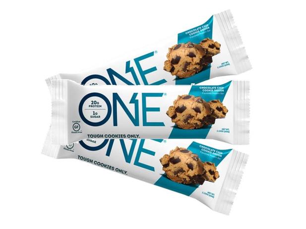 Kit 3 Barras de Proteína ONE Chocolate Chip (Cookie Dough) Un 60g - One brands é boa?