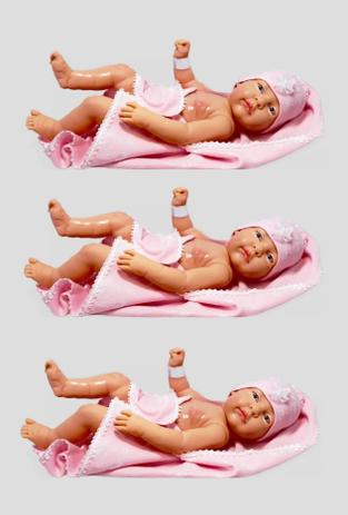 Kit 3 bebe anjo boneca estilo reborn - Brinquedos anjo Menor preço em Kit 3 bebe anjo boneca estilo reborn - Brinquedos anjo