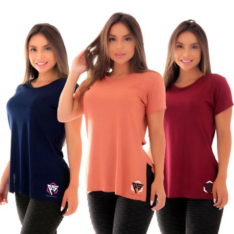 Kit 3 blusa femininas ps tapa bumbum academia - Click Mais Bonita Menor preço em Kit 3 blusa femininas ps tapa bumbum academia - Click Mais Bonita