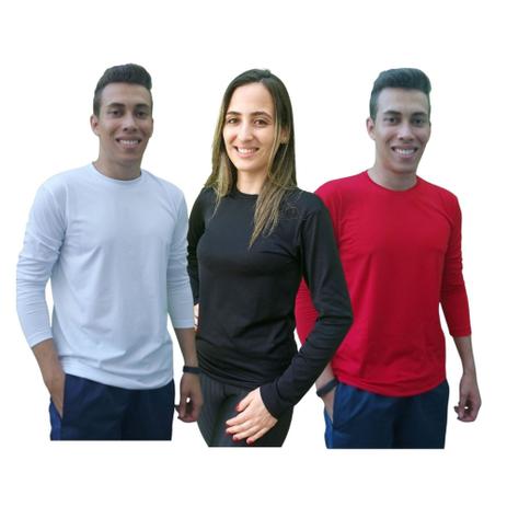 blusa manga longa esporte