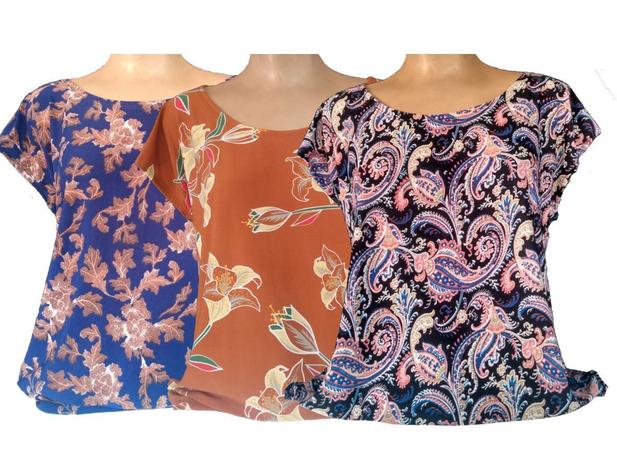 Blusas femininas em liganete Clearance