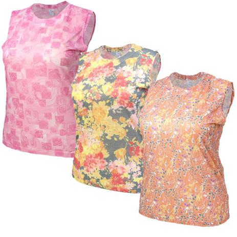 blusa de malha feminina estampada