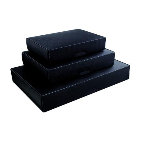 Kit 3 Caixas Organizadora Multiuso Preto - Dello é boa?