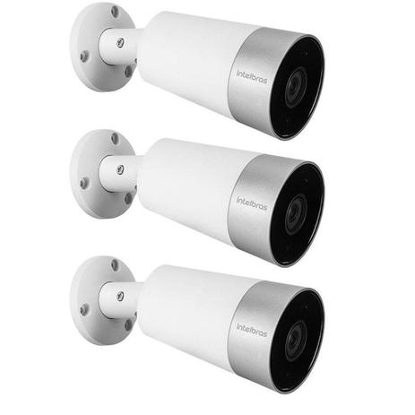 Kit 3 Cameras IP Intelbras Mibo Im5 Inteligente Wi-fi 1080p Menor preço em Kit 3 Cameras IP Intelbras Mibo Im5 Inteligente Wi-fi 1080p