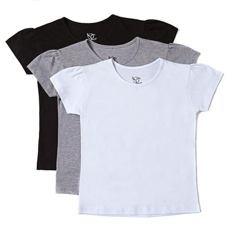 camiseta infantil feminina