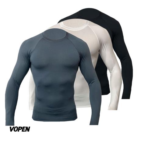 camisa manga longa termica