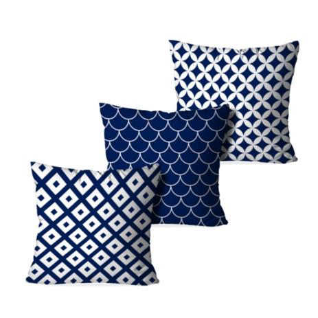 Kit 3 Capas para Almofadas Decorativas Multi Geometric - Love decor é ruim? Kit 3 Capas para Almofadas Decorativas Multi Geometric - Love decor é boa?