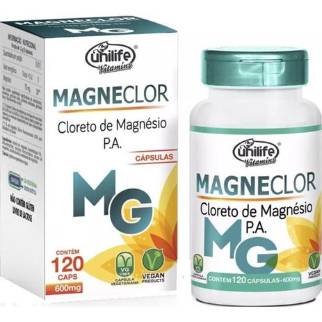 Kit 3 Cloreto de Magnésio P.A Magneclor Unilife 120 Cápsulas é ruim? Kit 3 Cloreto de Magnésio P.A Magneclor Unilife 120 Cápsulas é boa?