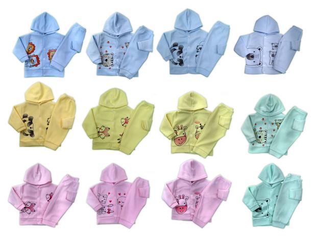 Kit 3 Conjuntos Bebê Soft Com Capuz Peluciado Inverno P ao G - Koala Baby Menor preço em Kit 3 Conjuntos Bebê Soft Com Capuz Peluciado Inverno P ao G - Koala Baby