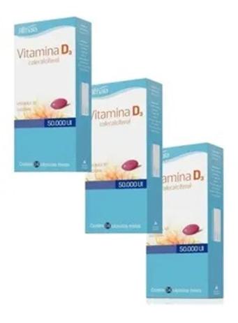 Kit 3 cxs 50.000ui 4 capsulas moles althaia Menor preço em Kit 3 cxs 50.000ui 4 capsulas moles althaia