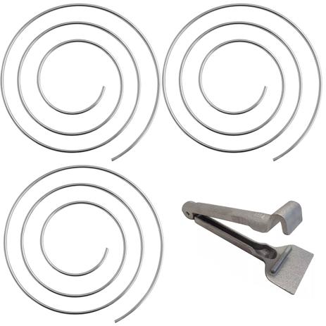 Kit 3 Descansos De Panela Formas Espiral 1 Pegador De Forma - Nacional Menor preço em Kit 3 Descansos De Panela Formas Espiral 1 Pegador De Forma - Nacional