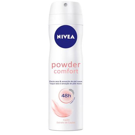 Kit 3 Desodorante Aero Nivea Powder Confort 150ml Menor preço em Kit 3 Desodorante Aero Nivea Powder Confort 150ml