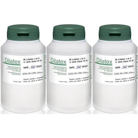 Kit 3 Dilatex (152 cápsulas) - Power supplements Menor preço em Kit 3 Dilatex (152 cápsulas) - Power supplements