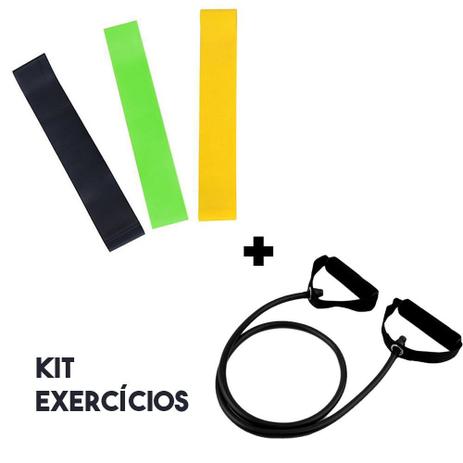 Kit 3 Faixas Latex Exercicios Band Ginastica + Elastico Fitness Extensor - Braslu Menor preço em Kit 3 Faixas Latex Exercicios Band Ginastica + Elastico Fitness Extensor - Braslu