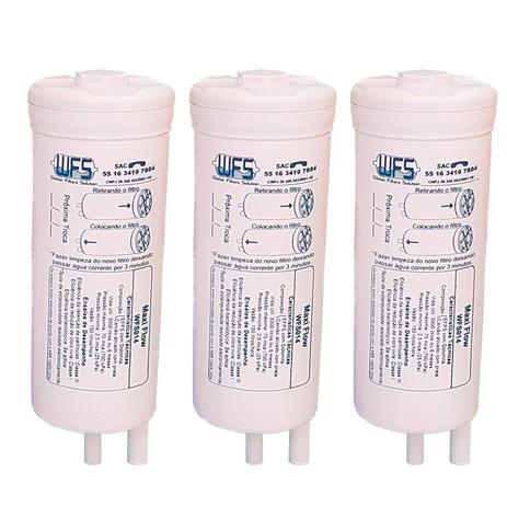 Kit 3 Filtro Refil Para Purificador de Água Latina - Vita Max - Purifive - PA 735 - PA 731 - PN 535 - Wfs Menor preço em Kit 3 Filtro Refil Para Purificador de Água Latina - Vita Max - Purifive - PA 735 - PA 731 - PN 535 - Wfs