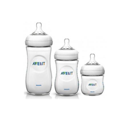 Kit 3 Mamadeiras Pétalas 125ml, 260ml e 330ml - Philips Avent Menor preço em Kit 3 Mamadeiras Pétalas 125ml, 260ml e 330ml - Philips Avent