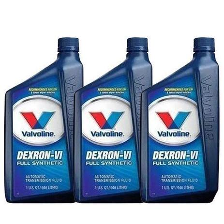 Kit 3 oleo cambio transmissao automatico valvoline dexron vi 6 946 ml cada - kit00338 Menor preço em Kit 3 oleo cambio transmissao automatico valvoline dexron vi 6 946 ml cada - kit00338