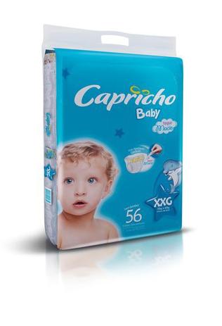 Kit 3 Pac. Fralda Infantil Capricho Baby Super Jumbo - XXG - 168 Unidades Menor preço em Kit 3 Pac. Fralda Infantil Capricho Baby Super Jumbo - XXG - 168 Unidades
