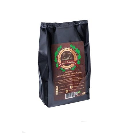 Kit 3 Pacotes de 500g. Café arábica em pó Exato Superior. 1,5Kg Menor preço em Kit 3 Pacotes de 500g. Café arábica em pó Exato Superior. 1,5Kg