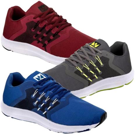 Kit 3 Pares tênis Strong Oldsen Masculino para caminha, confortável macio e  sola leve - Calçados Masculinos - Magazine Luiza