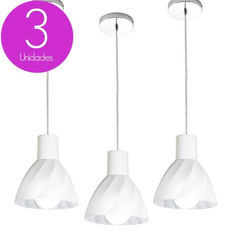 Kit 3 Pendente Luminária Lustre Cozinha Sala Startec Prime Line Menor preço em Kit 3 Pendente Luminária Lustre Cozinha Sala Startec Prime Line