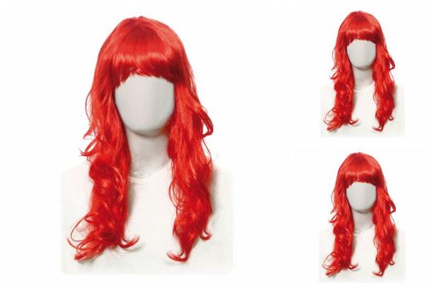 Kit 3 Perucas Longa Carnaval Acessório Fantasia Vermelha - Cromus Menor preço em Kit 3 Perucas Longa Carnaval Acessório Fantasia Vermelha - Cromus