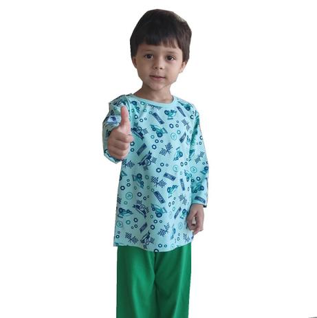 Kit 3 Pijama Manga Longa e Calça Criança Bebê Menino Menina - by lelekes - Pijama  para Bebês - Magazine Luiza