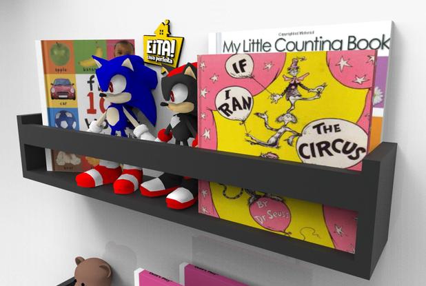Kit 3 Prateleiras Coloridas Nicho Livros Infantil Quarto Bebe 60cm - Eita! casa perfeita Menor preço em Kit 3 Prateleiras Coloridas Nicho Livros Infantil Quarto Bebe 60cm - Eita! casa perfeita