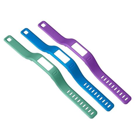 Kit 3 Pulseiras Originais Garmin Vivofit 1 Azul Verde Roxo Menor preço em Kit 3 Pulseiras Originais Garmin Vivofit 1 Azul Verde Roxo