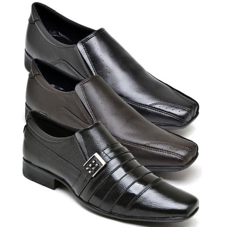 sapato social masculino solado de borracha