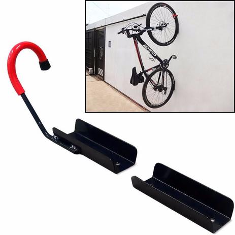Kit 3 Suportes Gancho para Pendurar Bicicleta Bike na Parede - Genus Móveis Menor preço em Kit 3 Suportes Gancho para Pendurar Bicicleta Bike na Parede - Genus Móveis