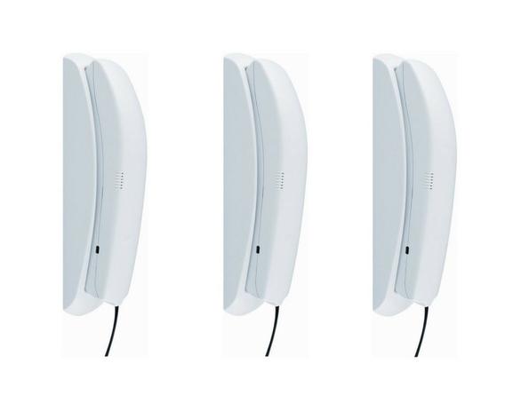 Kit 3 Telefone com fio Gondola TC 20 Cinza Artico Intelbras Menor preço em Kit 3 Telefone com fio Gondola TC 20 Cinza Artico Intelbras