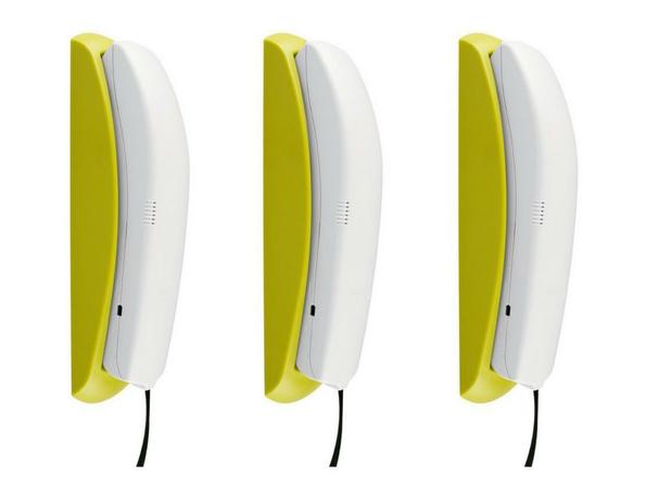 Kit 3 Telefone com fio Gondola TC 20 Cinza / Verde Intelbras Menor preço em Kit 3 Telefone com fio Gondola TC 20 Cinza / Verde Intelbras