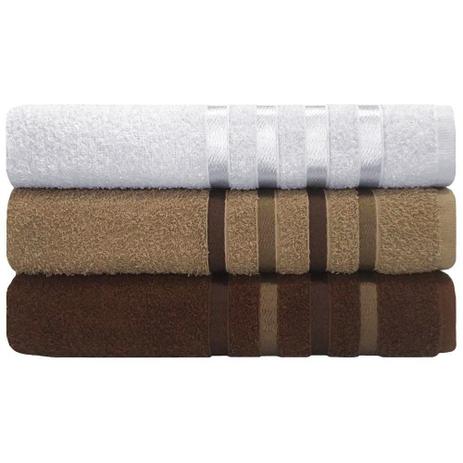 Kit 3 Toalhas De Banho Jogo De Toalha Jogo De Banho Kit Toalha - KGD Menor preço em Kit 3 Toalhas De Banho Jogo De Toalha Jogo De Banho Kit Toalha - KGD